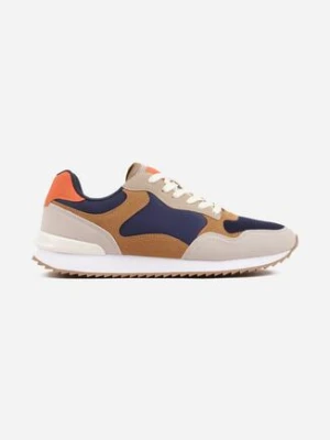 Szare Casualowe Buty Sportowe Typu Sneakersy Glorelle