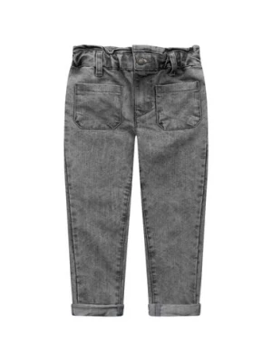 Szare jeansowe spodnie dziewczęce Minoti