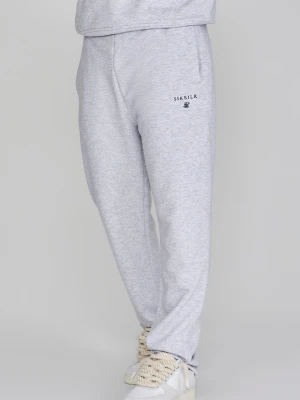 Szare joggery męskie relaxed fit SikSilk