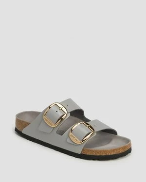 Szare Klapki Damskie Birkenstock Arizona Bb Lena Hs Narrow