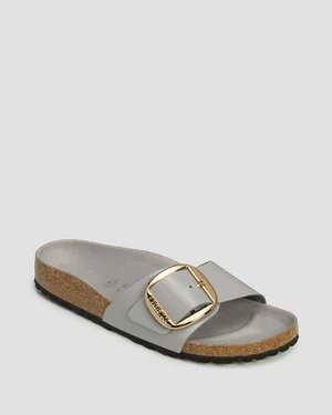 Szare Klapki Damskie Birkenstock Madrid Bb Lena Hs Narrow