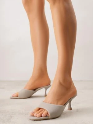 Szare Klapki na Kaczuszce z Otwartym Noskiem Xenlyn