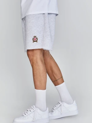 SikSilk Męskie Szorty w Kolorze Szarym Melanżowym