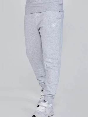 Szare marl męskie joggery Essentials SikSilk