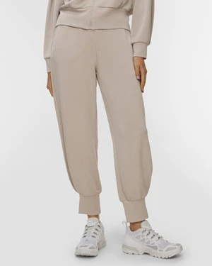 Szare Spodnie Damskie Z Modalem Deha