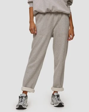 Szare Spodnie Dresowe Damskie Deha