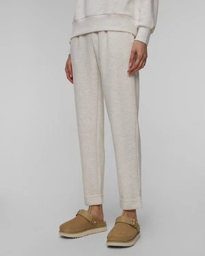Szare spodnie dresowe damskie Varley The Rolled Cuff Pant 28.5