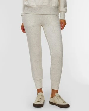 Szare Spodnie Dresowe Damskie Varley The Slim Cuff Pant 27.5