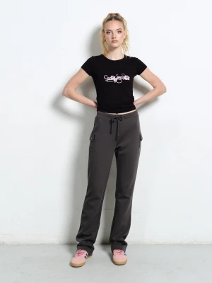 Szare spodnie dresowe lh grunge Top Secret