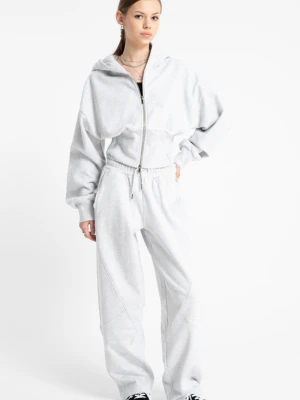 Szare spodnie dresowe o kroju BALLOON Reporter