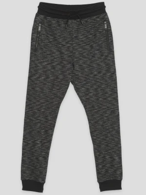 Szare spodnie dresowe z zasuwanymi kieszeniami Reporter