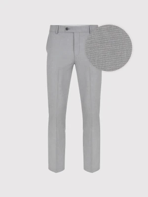 Szare spodnie ganiturowe Pako Lorente