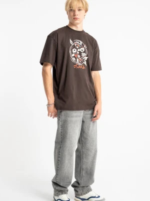 Szare spodnie jeansowe BOXY Reporter