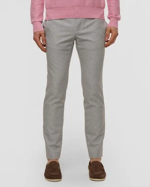 Szare Spodnie Męskie Alberto Rob - Super Stretch