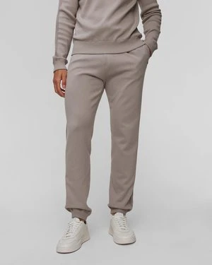 Szare Spodnie Z Kaszmirem Męskie Bogner Nelwin