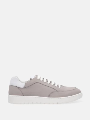 SZARE TRAMPKI Z NUBUKU 9888 NUBUCK GREY Venezia