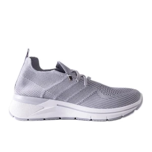 Szare wsuwane sneakersy Gaberla Inna marka