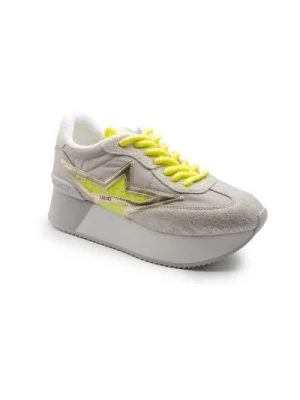 Szare Zamszowe Dreamy 03 Sneakers Liu Jo