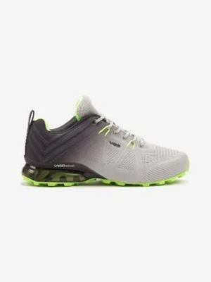 Szaro-Czarne Buty Sportowe Sznurowane Nuri