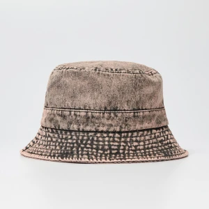 Szary kapelusz bucket hat z efektem acid wash House