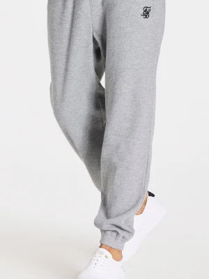 Szary relaksowany żebra SikSilk