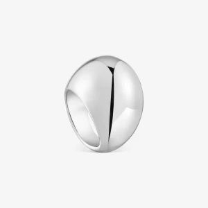 Szeroki Wypukły Pierścionek Ze Srebra Warm - Tous