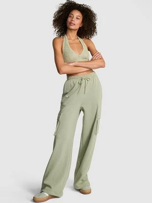 Szerokie spodnie cargo z polaru Ivy Victoria's Secret