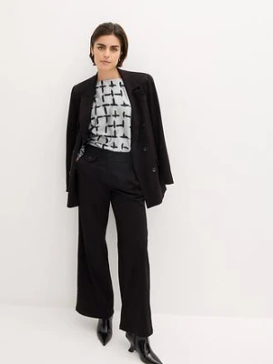 Szerokie spodnie Marlene bonprix