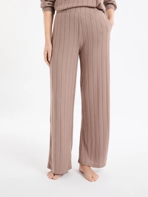 Szerokie spodnie od piżamy Etam