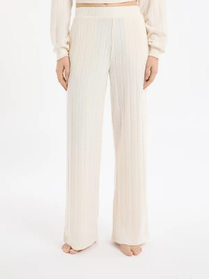 Szerokie spodnie piżamowe Etam