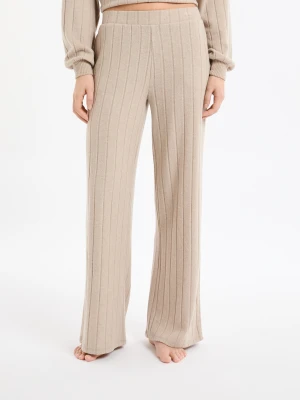 Szerokie spodnie piżamowe Etam