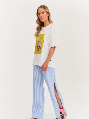 Szerokie spodnie Play the Line XS