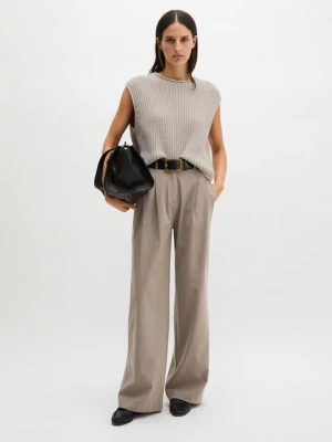 Szerokie spodnie plisowane Marc O'Polo