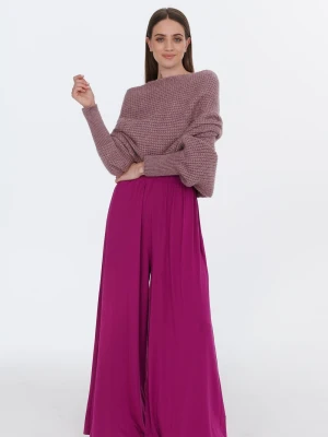 Szerokie spodnie Viva Magenta XS/S