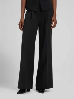 Szerokie spodnie w kant Boss Orange