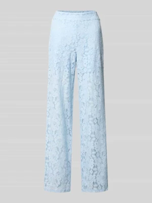 Szerokie spodnie w koronkowym stylu model 'HONEY' Vero Moda