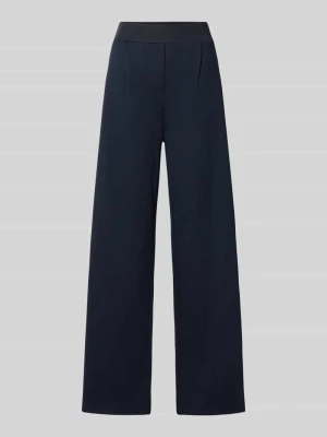 Szerokie spodnie z dodatkiem wiskozy BRAX Niebieski