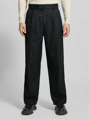 Szerokie spodnie z dodatkiem wiskozy Model 'RIKO261' HUGO