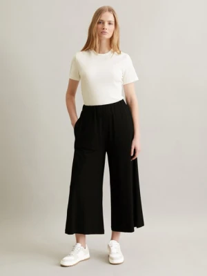 Szerokie spodnie z dżerseju Marc O'Polo