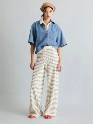 Szerokie spodnie z dzianiny Marc O'Polo