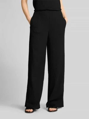 Szerokie spodnie z elastycznym pasem Tom Tailor Denim