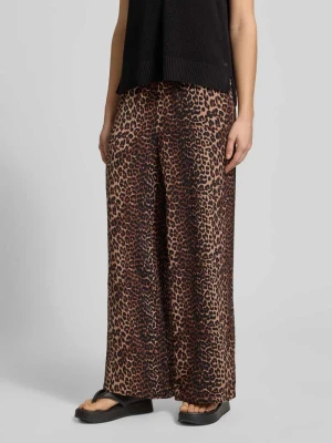 Szerokie spodnie z krepy Model 'TIFFANY' Pieces