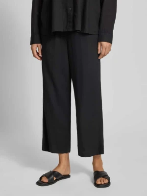 Szerokie spodnie z mieszanka wiskozy i lnu model 'GOA' Only
