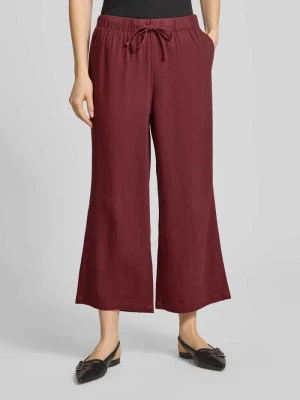 Szerokie spodnie z mieszanka wiskozy i lnu model 'GOA' Only