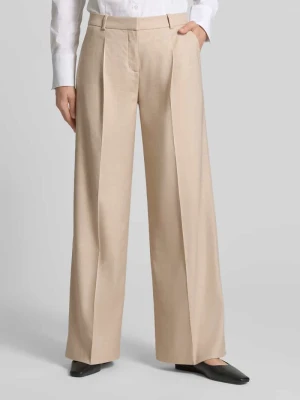 Szerokie spodnie z mieszanka wiskozy model 'HALATI' HUGO