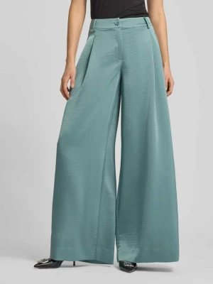 Szerokie spodnie z plisą model ‘IXIE’ Essentiel Antwerp