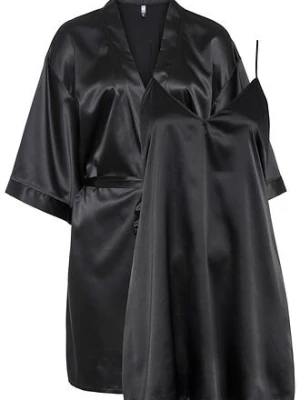 Szlafrok kimono + koszulka nocna (kompl. 2-częściowy) bonprix