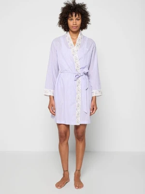 Szlafrok Lauren Ralph Lauren fioletowy
