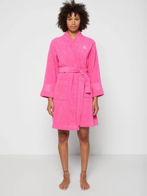 Szlafrok Lauren Ralph Lauren różowy