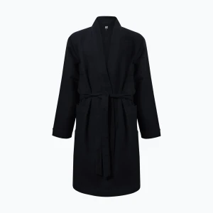 Szlafrok męski CR7 Bathrobe Waffle 9 black